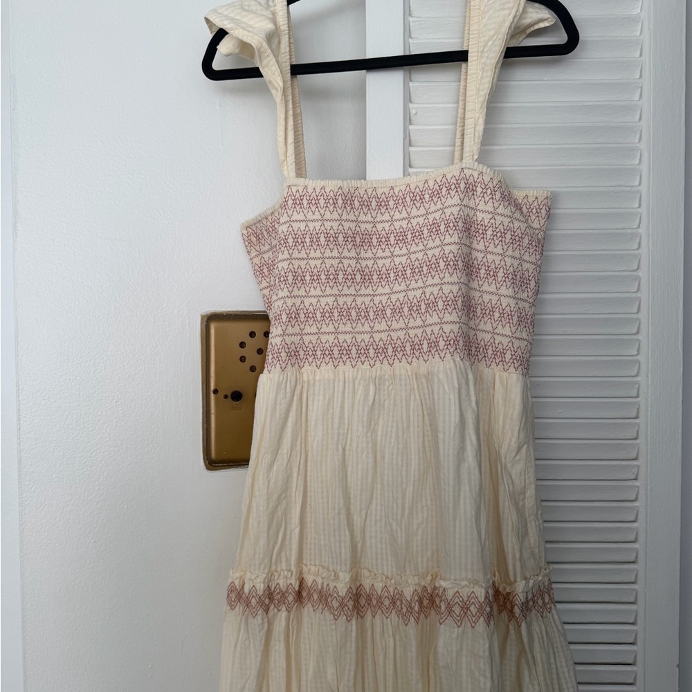 Madewell Tiered Smocked Summer Dress